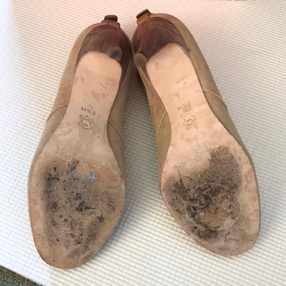 Tory Burch suede slouch booties - size 8.5 - Picture 4 of 6